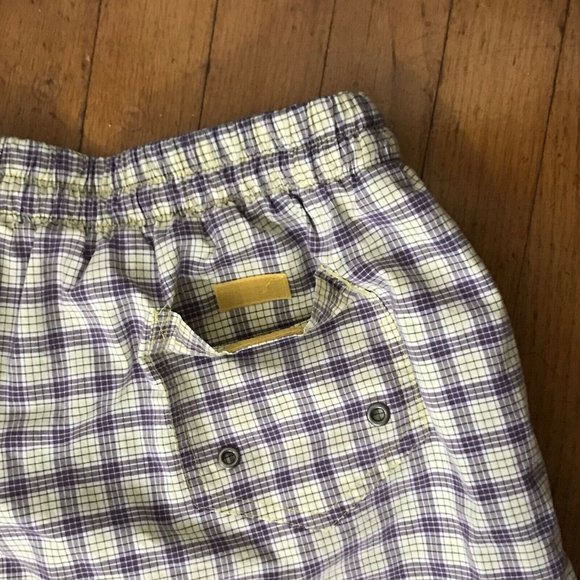 Polo Ralph Lauren Swim Trunks XL Gingham Plaid - Picture 6 of 6